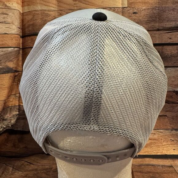 Zimmatic Hat Cap SnapBack Adjustable Gray Mesh South Plains Irrigation Olton TX - Picture 3 of 7